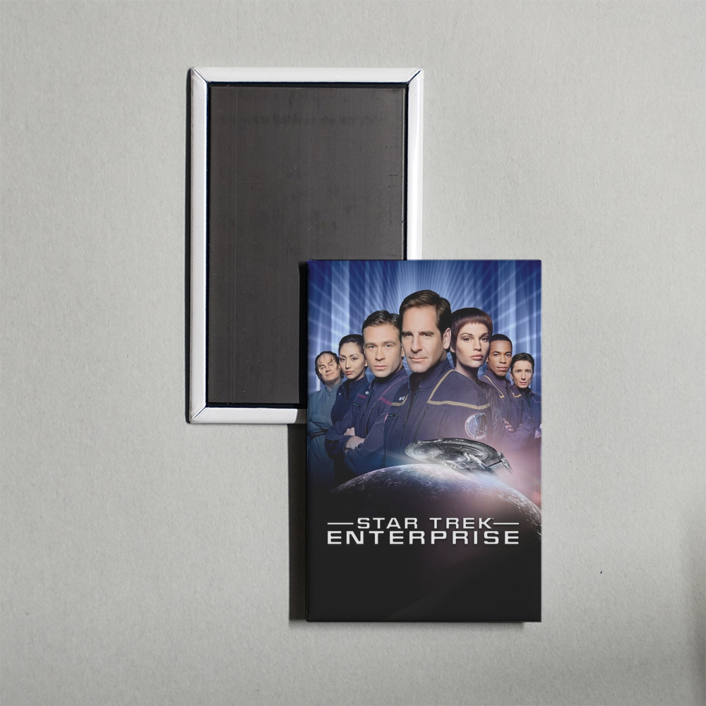 Star Trek Enterprise TV Show Fridge Magnet