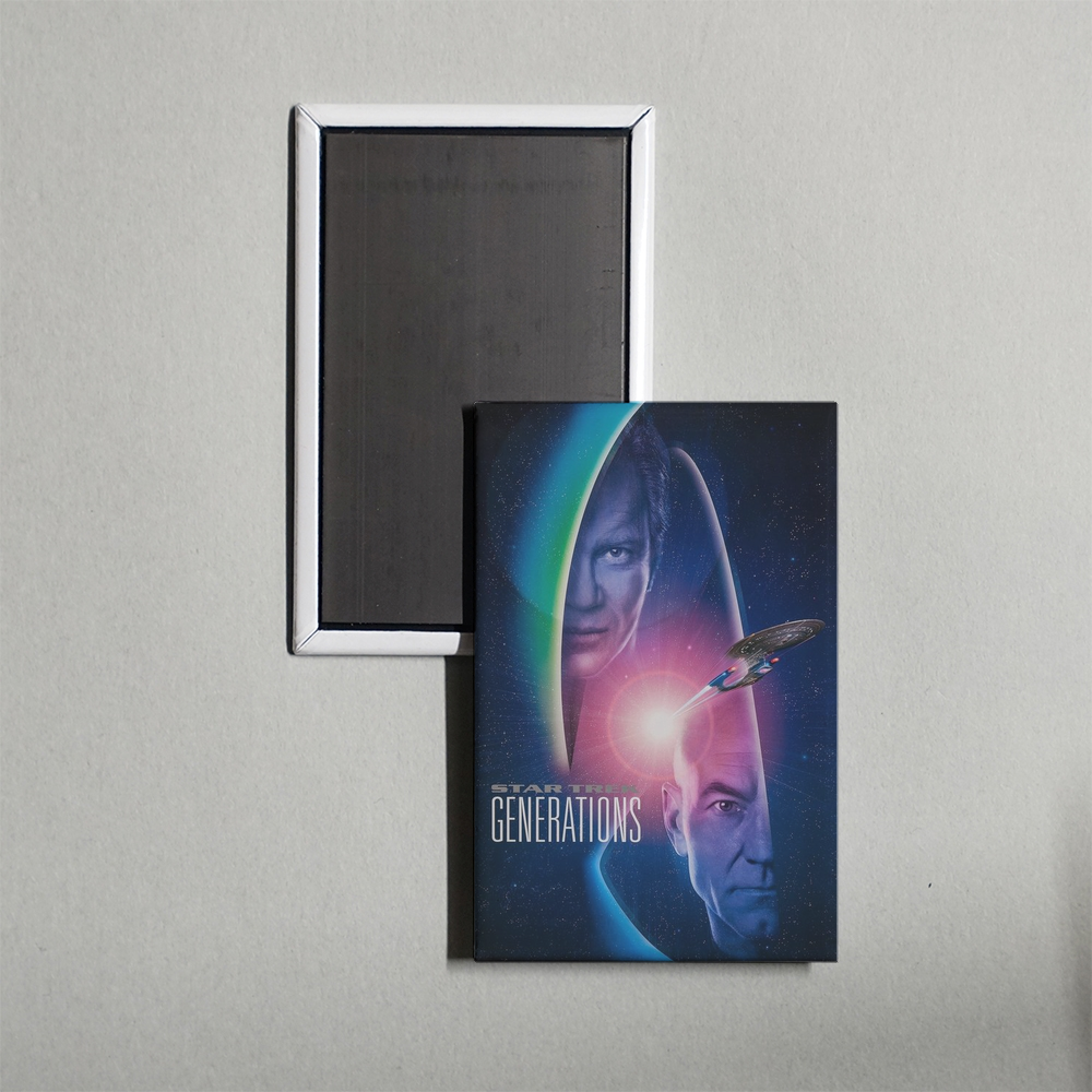 Star Trek Generations Mini Movie Fridge Magnet