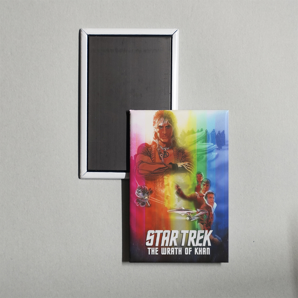 Star Trek II The Wrath of Khan Mini Movie Fridge Magnet