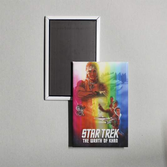 Star Trek II The Wrath of Khan Mini Movie Fridge Magnet