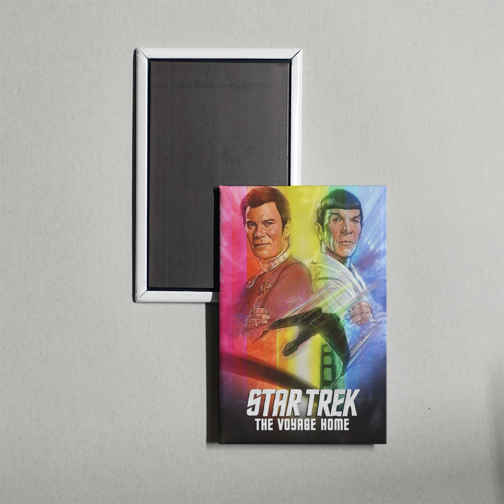 Star Trek IV The Voyage Home Mini Movie Fridge Magnet