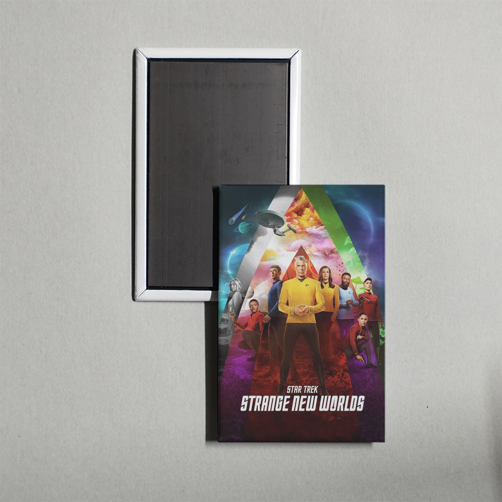 Star Trek Strange New Worlds TV Show Fridge Magnet