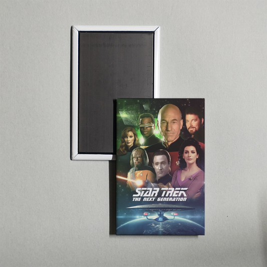 Star Trek The Next Generation TV Show Fridge Magnet