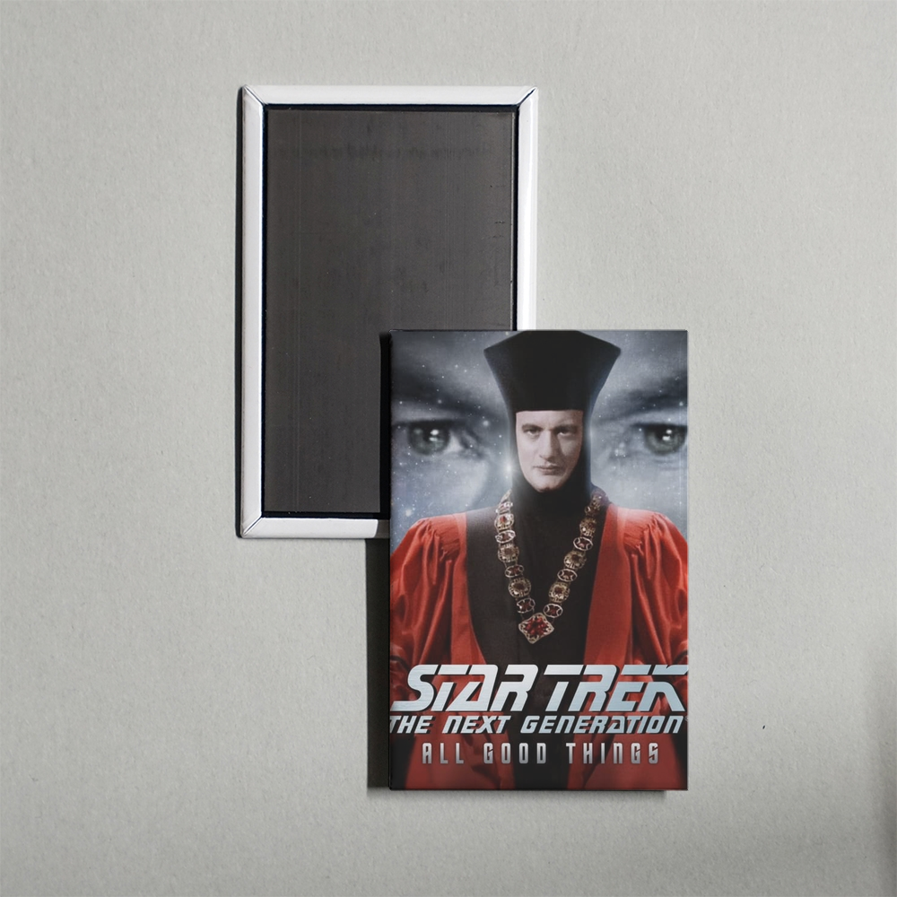 Star Trek The Next Generation - All Good Things... Mini Movie Fridge Magnet