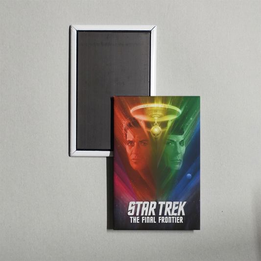 Star Trek V The Final Frontier Mini Movie Fridge Magnet