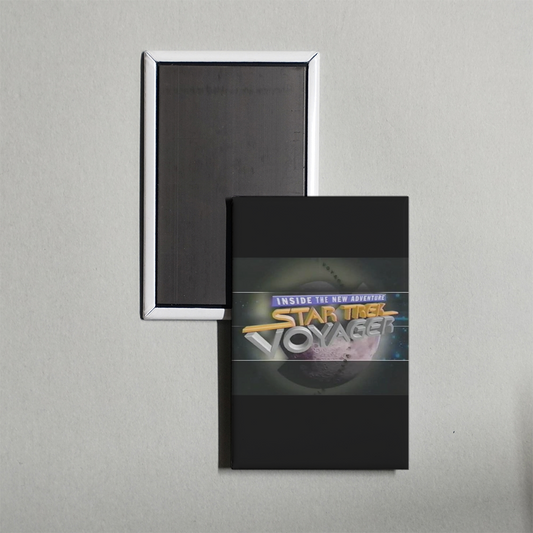 Star Trek Voyager - Inside the New Adventure Mini Movie Fridge Magnet