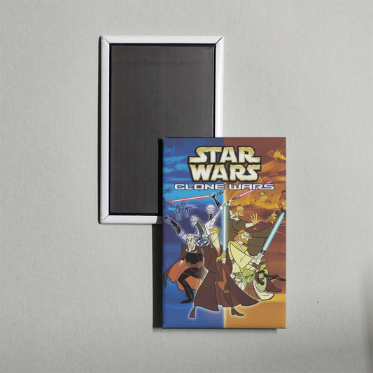 Star Wars Clone Wars TV Show Fridge Magnet