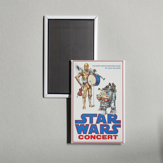Star Wars Concert Mini Movie Fridge Magnet