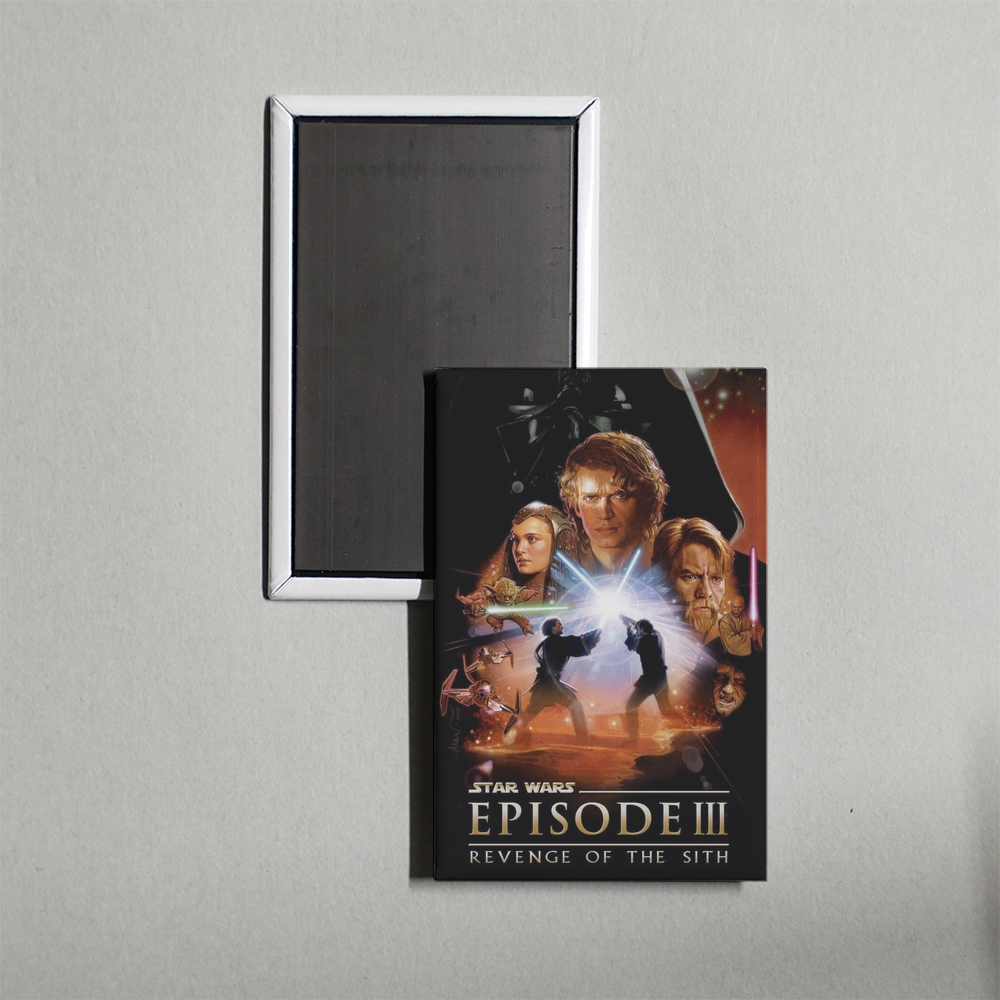 Star Wars Episode III - Revenge of the Sith Mini Movie Fridge Magnet