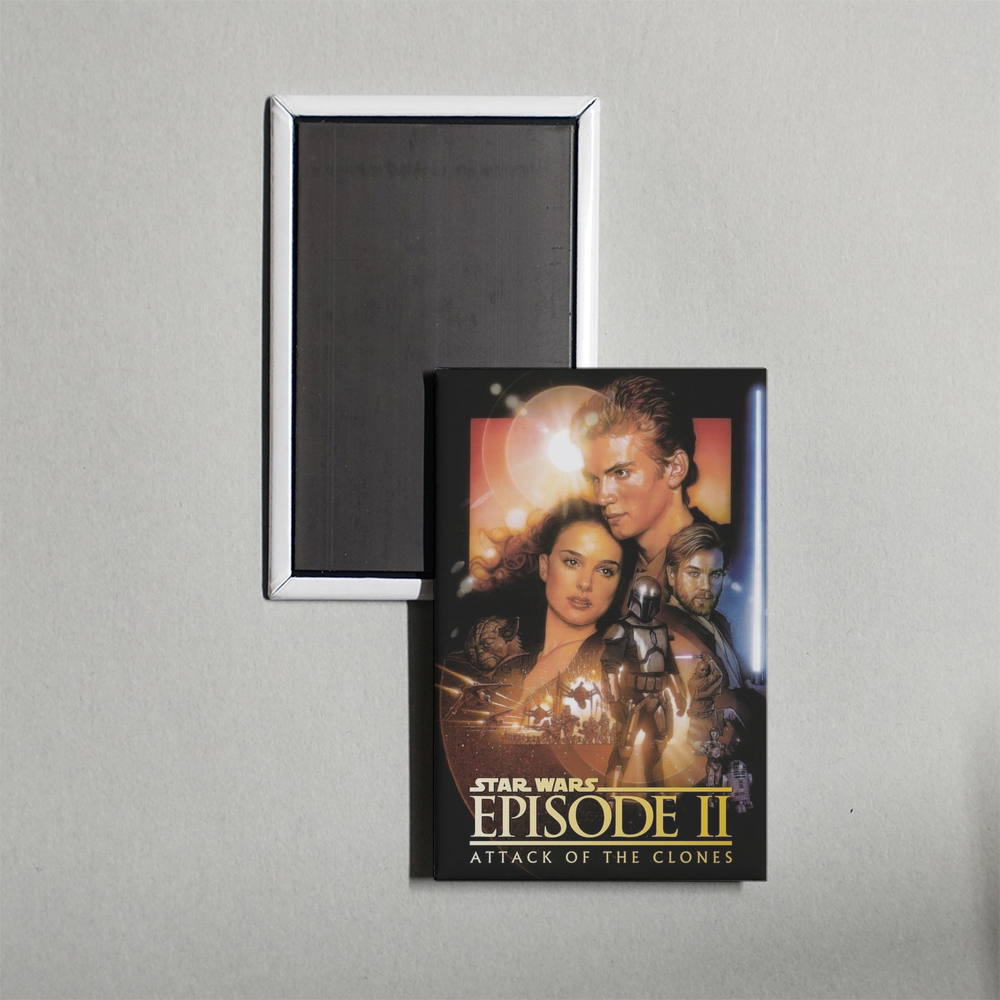 Star Wars Episode II - Attack of the Clones Mini Movie Fridge Magnet