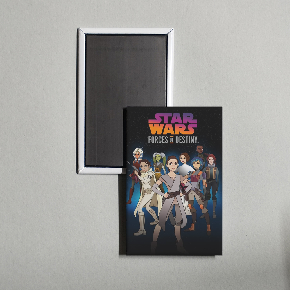 Star Wars Forces of Destiny TV Show Fridge Magnet