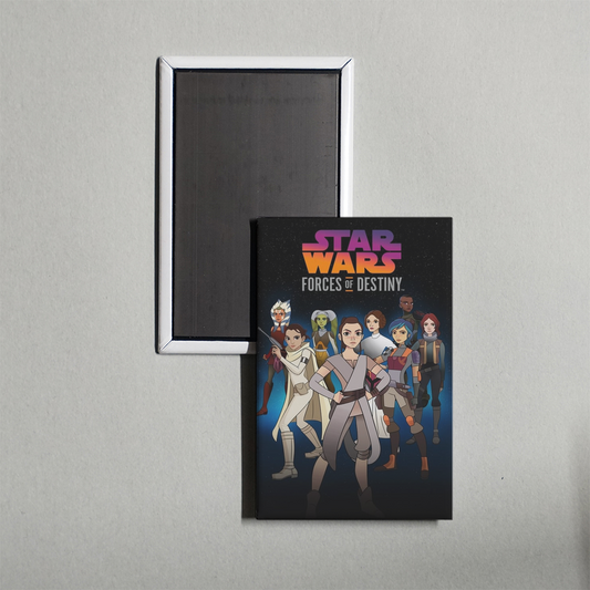 Star Wars Forces of Destiny TV Show Fridge Magnet