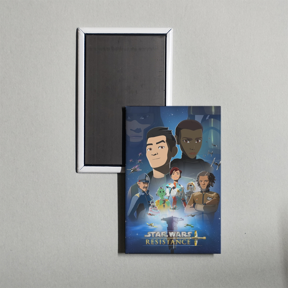 Star Wars Resistance TV Show Fridge Magnet
