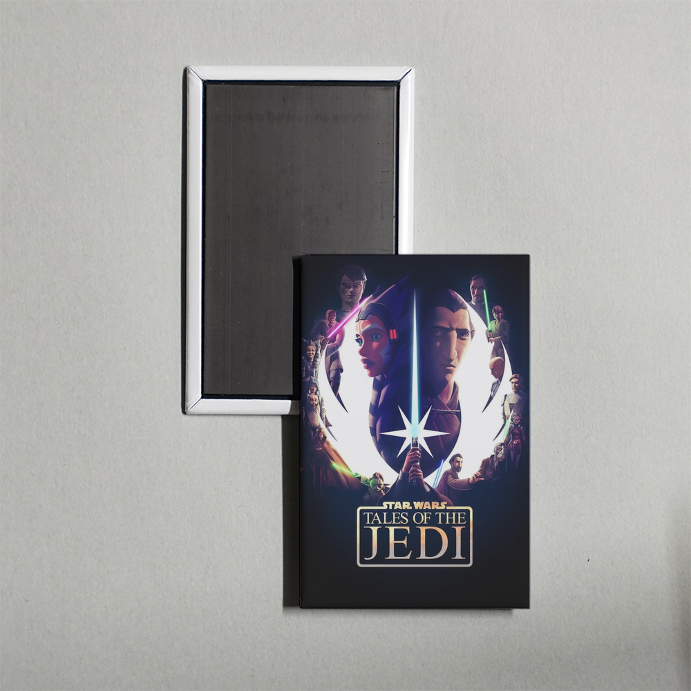 Star Wars Tales of the Jedi TV Show Fridge Magnet