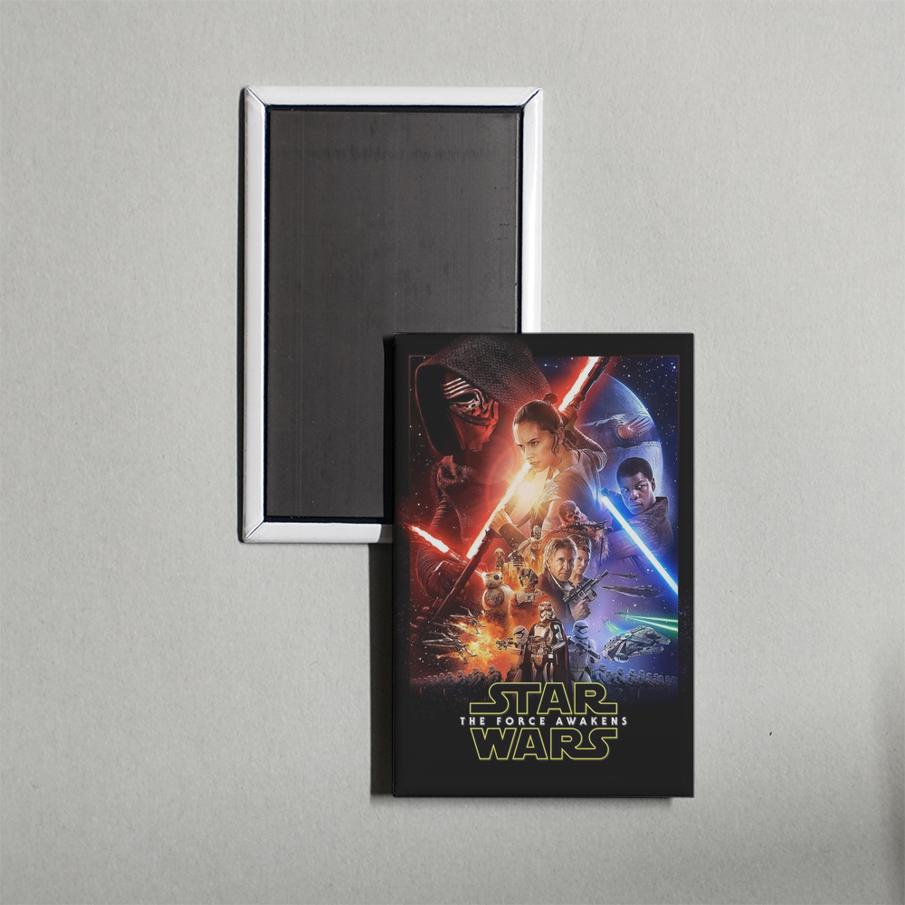 Star Wars The Force Awakens Mini Movie Fridge Magnet