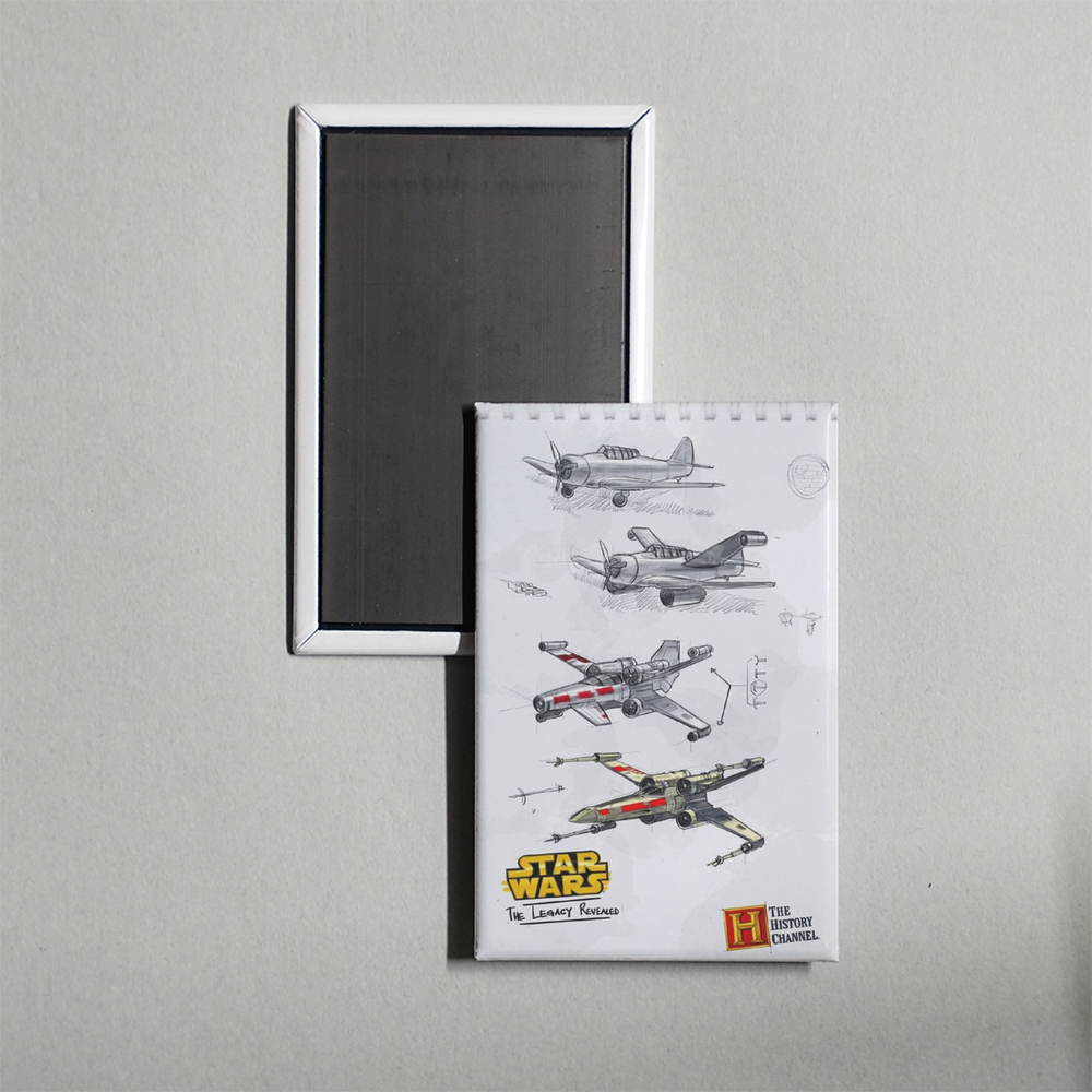 Star Wars The Legacy Revealed Mini Movie Fridge Magnet