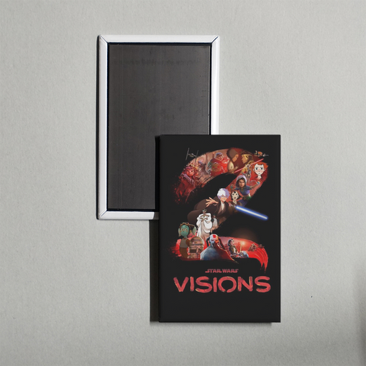 Star Wars Visions TV Show Fridge Magnet