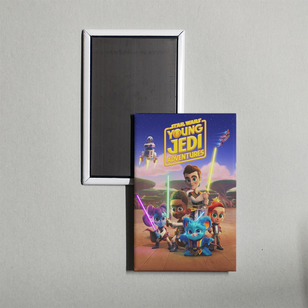 Star Wars Young Jedi Adventures TV Show Fridge Magnet