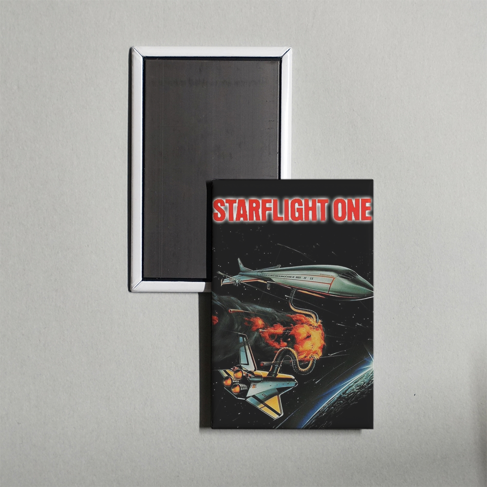 Starflight The Plane That Couldn't Land Mini Movie Fridge Magnet