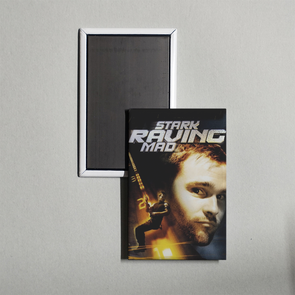 Stark Raving Mad Mini Movie Fridge Magnet