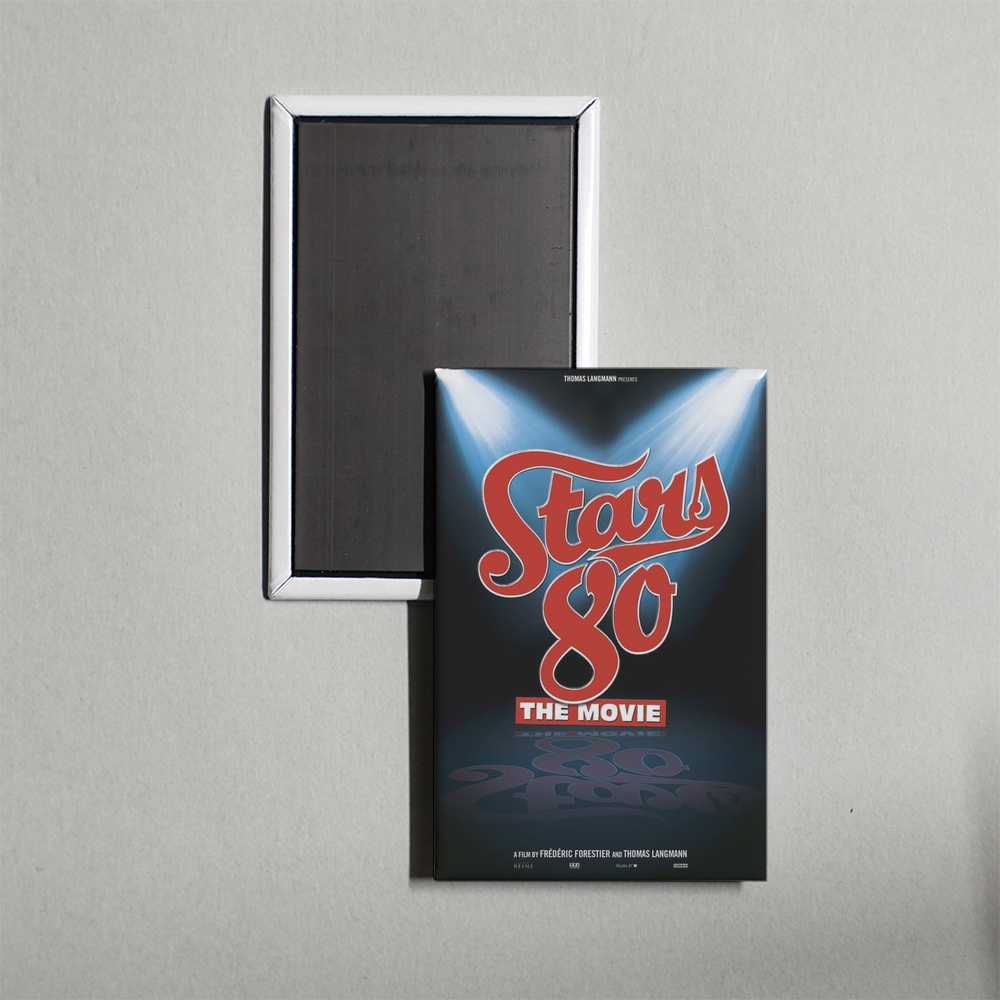 Stars 80 Mini Movie Fridge Magnet