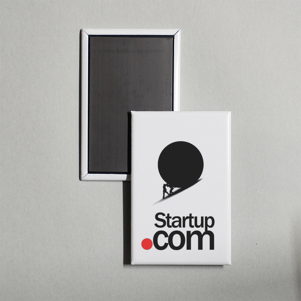 Startup.com Mini Movie Fridge Magnet