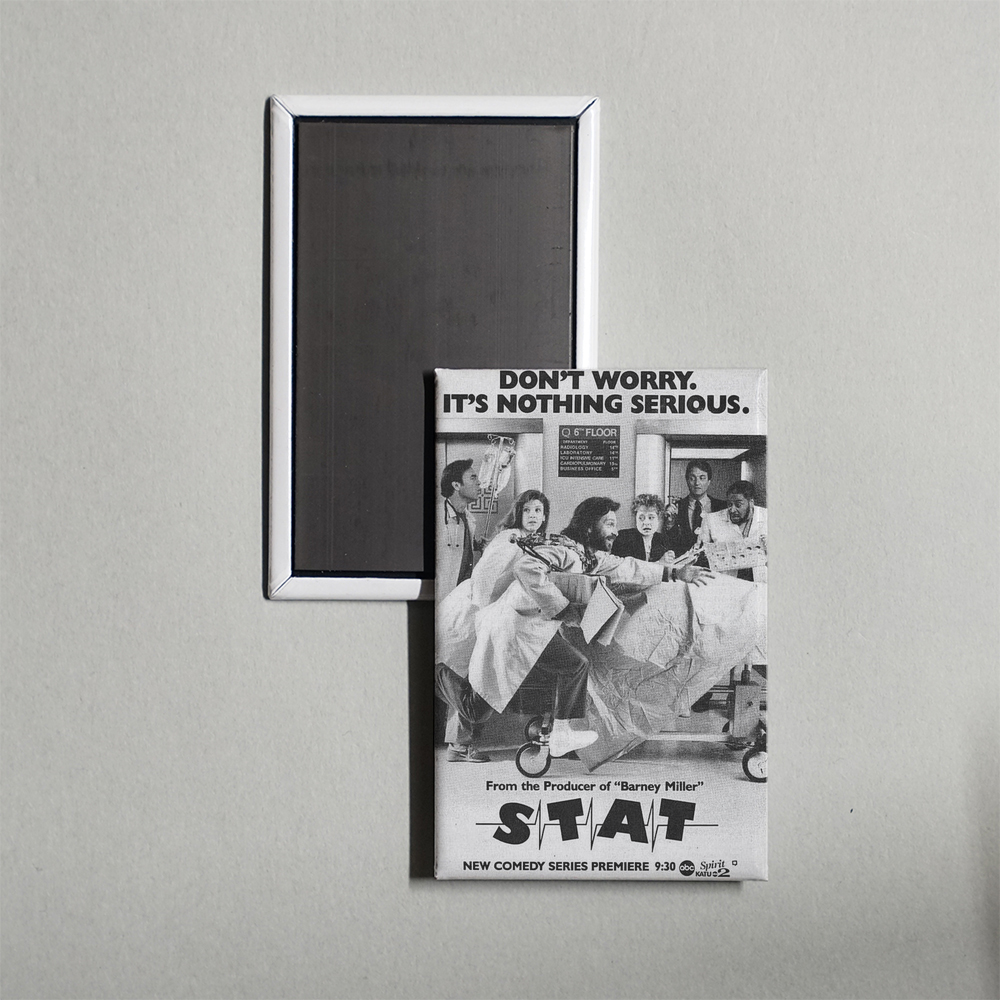 Stat TV Show Fridge Magnet