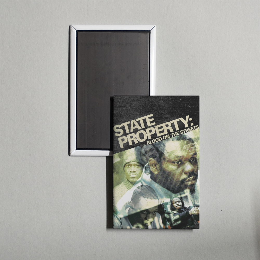 State Property Blood on the Streets Mini Movie Fridge Magnet