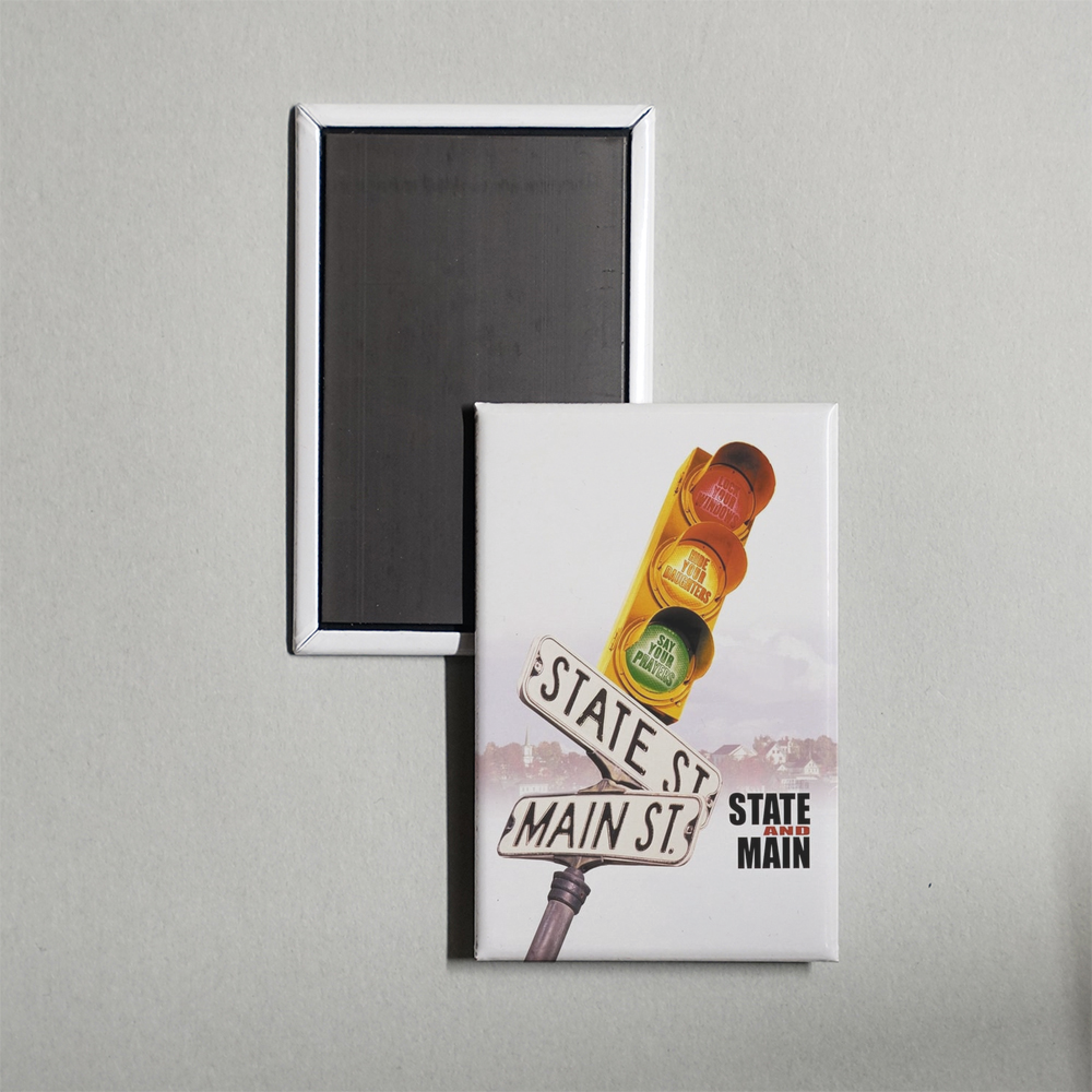State and Main Mini Movie Fridge Magnet