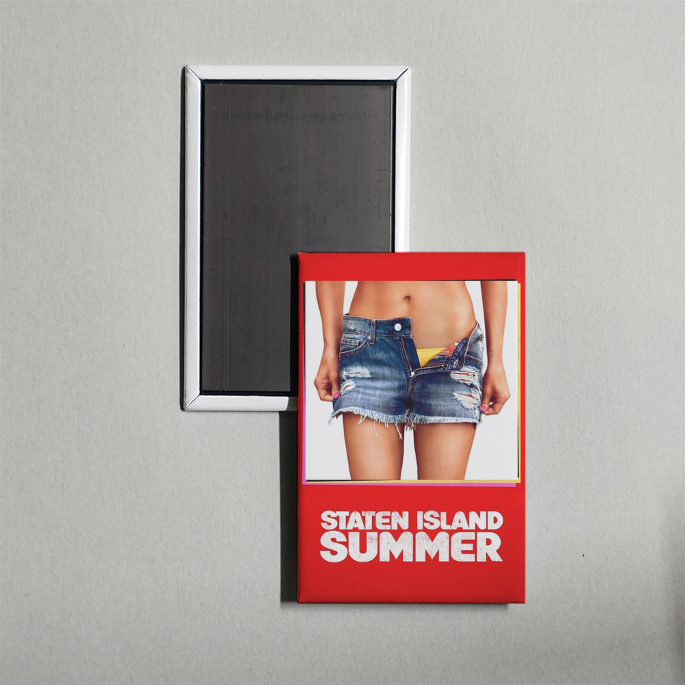 Staten Island Summer Mini Movie Fridge Magnet