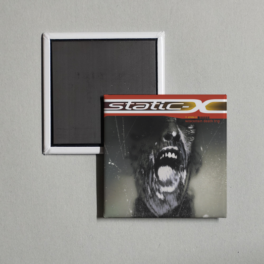 Static-X - Wisconsin Death Trip Album Cover Fridge Magnet