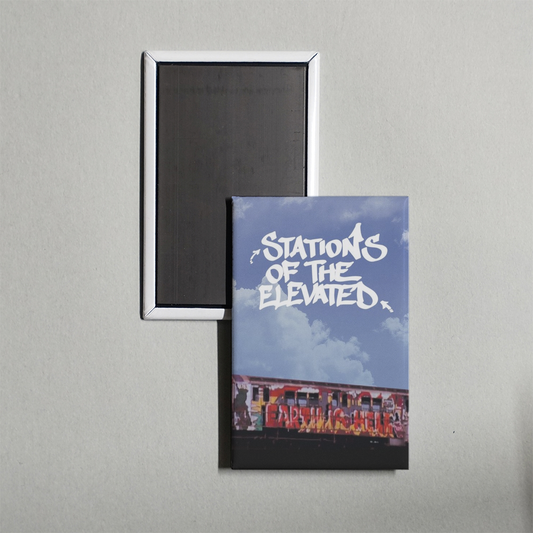 Stations of the Elevated Mini Movie Fridge Magnet