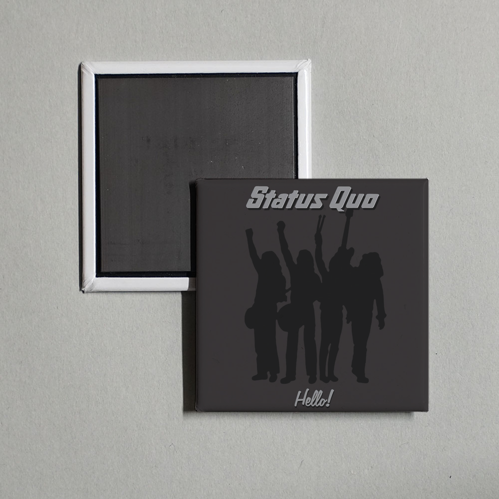 Status Quo - Hello Album Cover Fridge Magnet