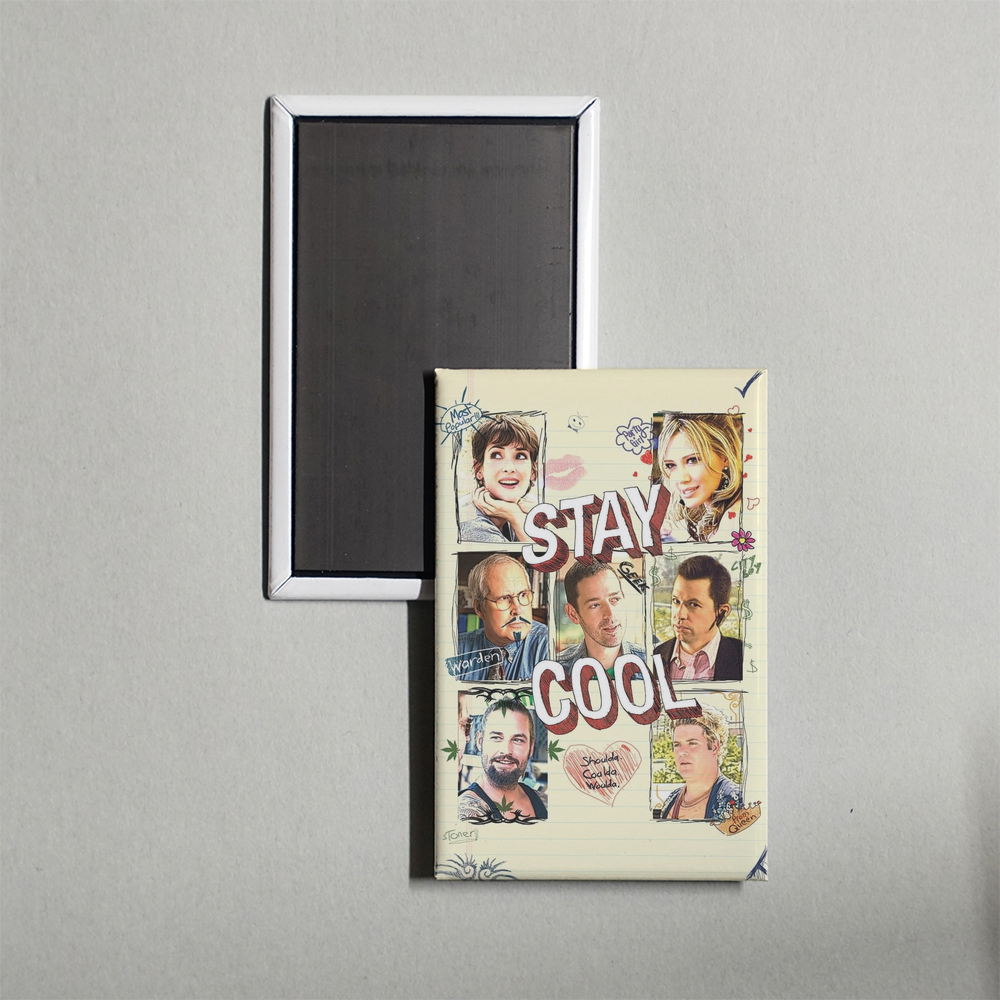 Stay Cool Mini Movie Fridge Magnet