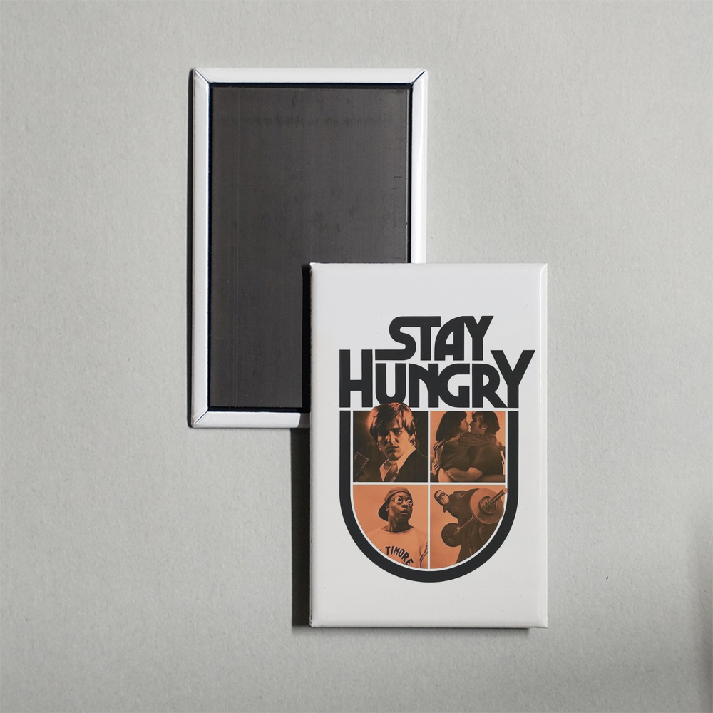 Stay Hungry Mini Movie Fridge Magnet