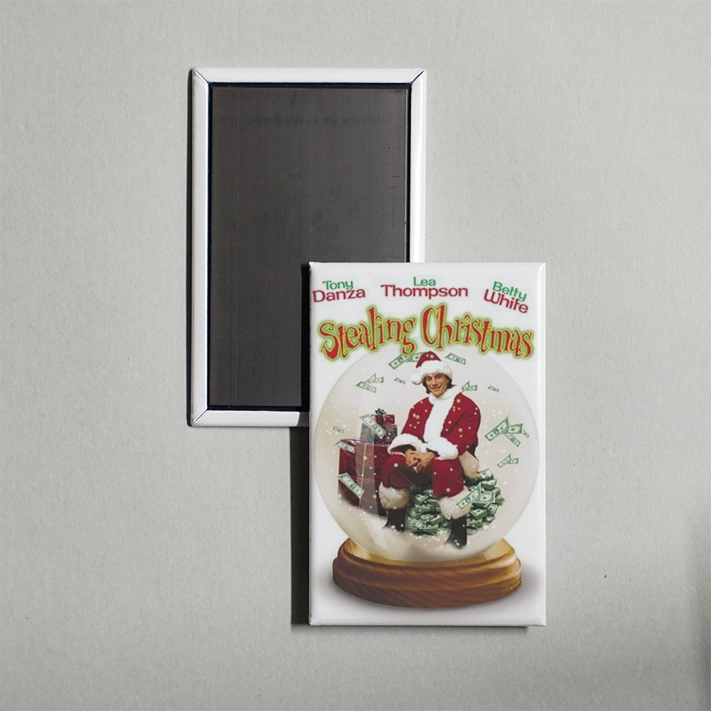 Stealing Christmas Mini Movie Fridge Magnet