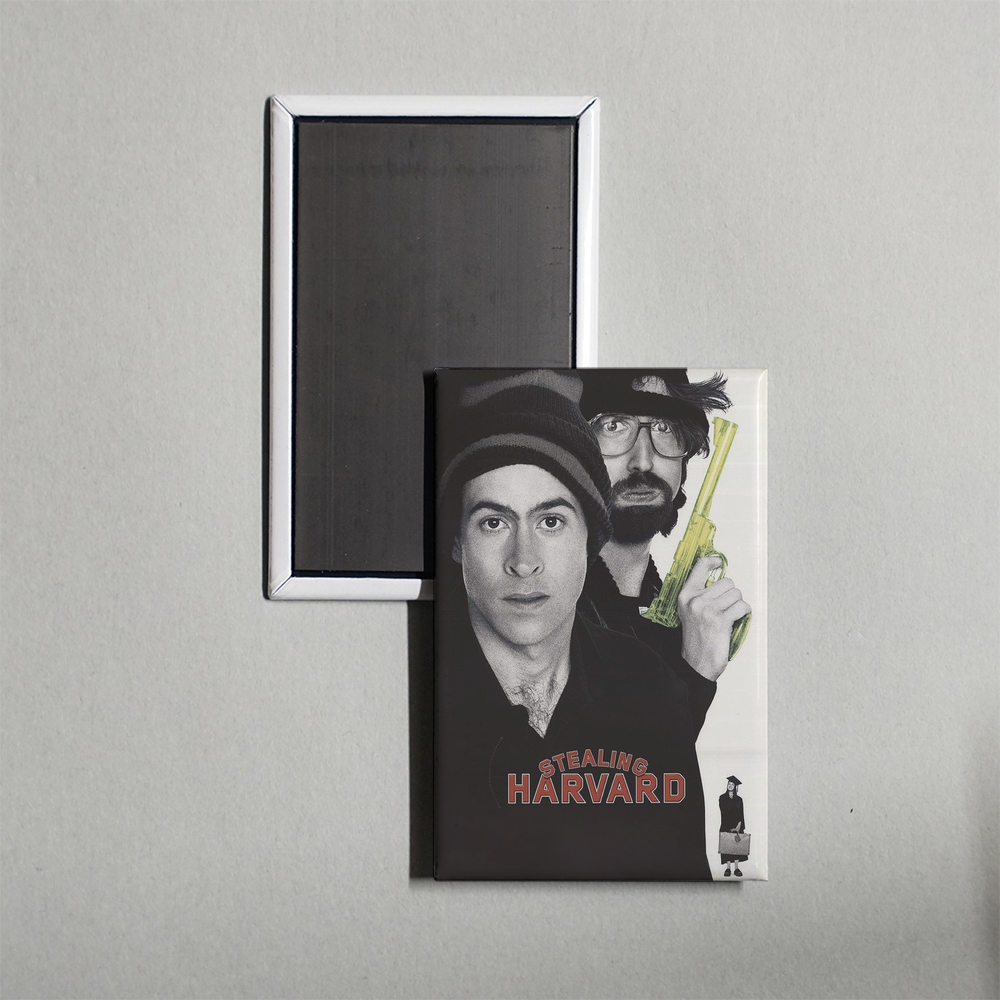 Stealing Harvard Mini Movie Fridge Magnet