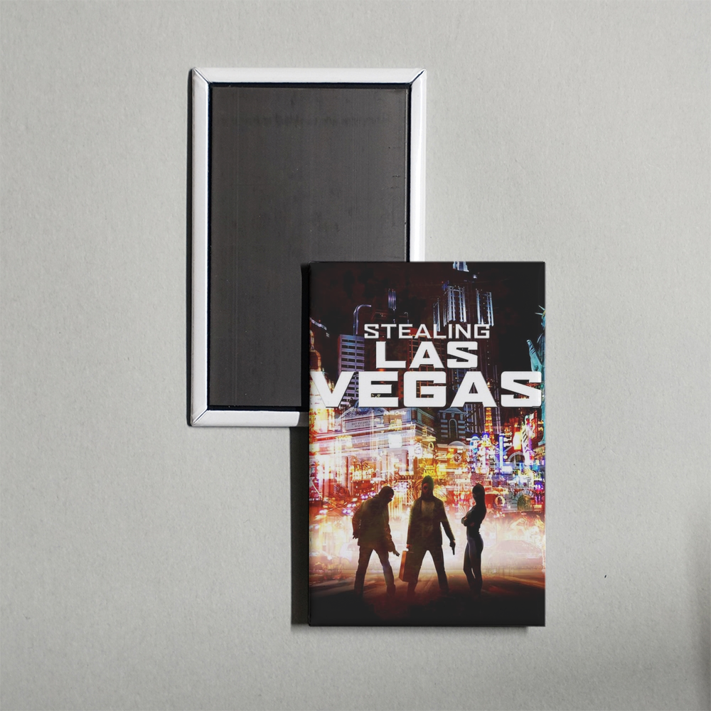 Stealing Las Vegas Mini Movie Fridge Magnet