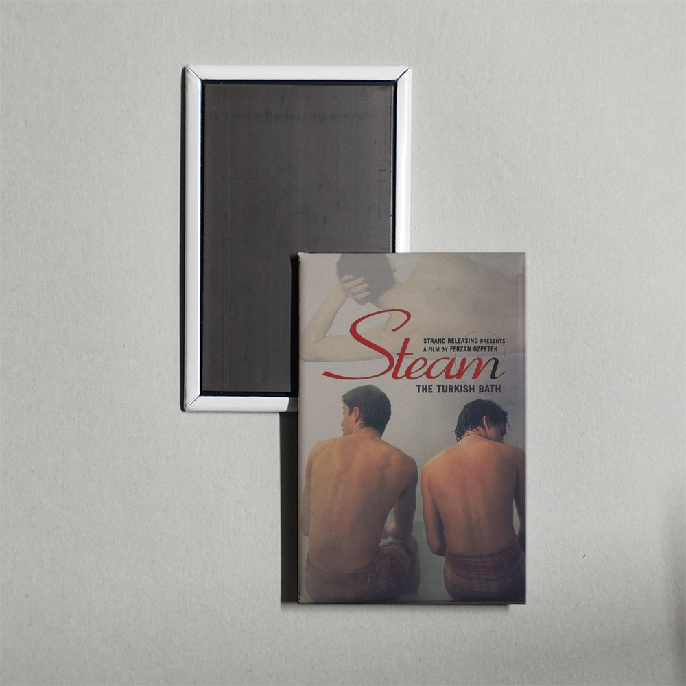 Steam The Turkish Bath Mini Movie Fridge Magnet