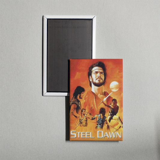 Steel Dawn Mini Movie Fridge Magnet