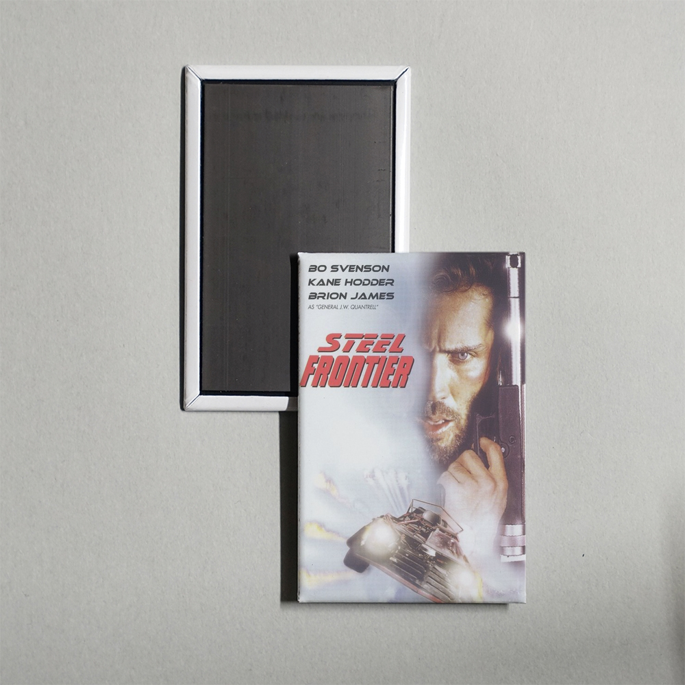 Steel Frontier Mini Movie Fridge Magnet