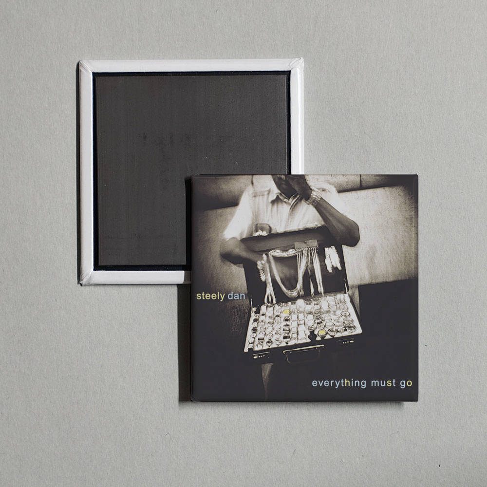 Steely Dan - Everything Must Go Album Cover Fridge Magnet