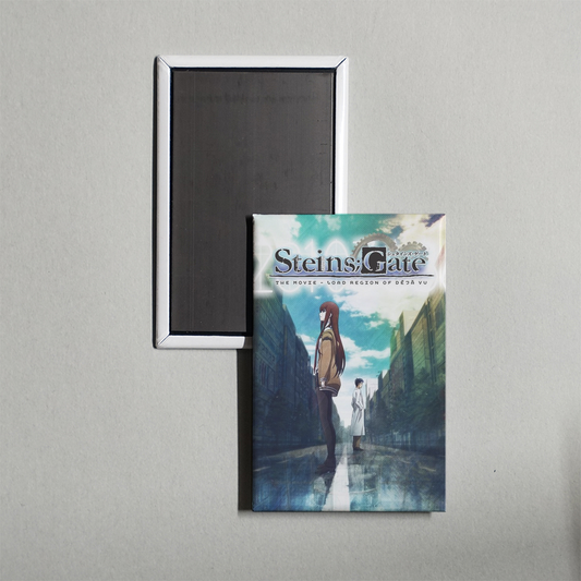 Steins;Gate The Movie - Load Region of DÃ©jÃ  Vu Mini Movie Fridge Magnet
