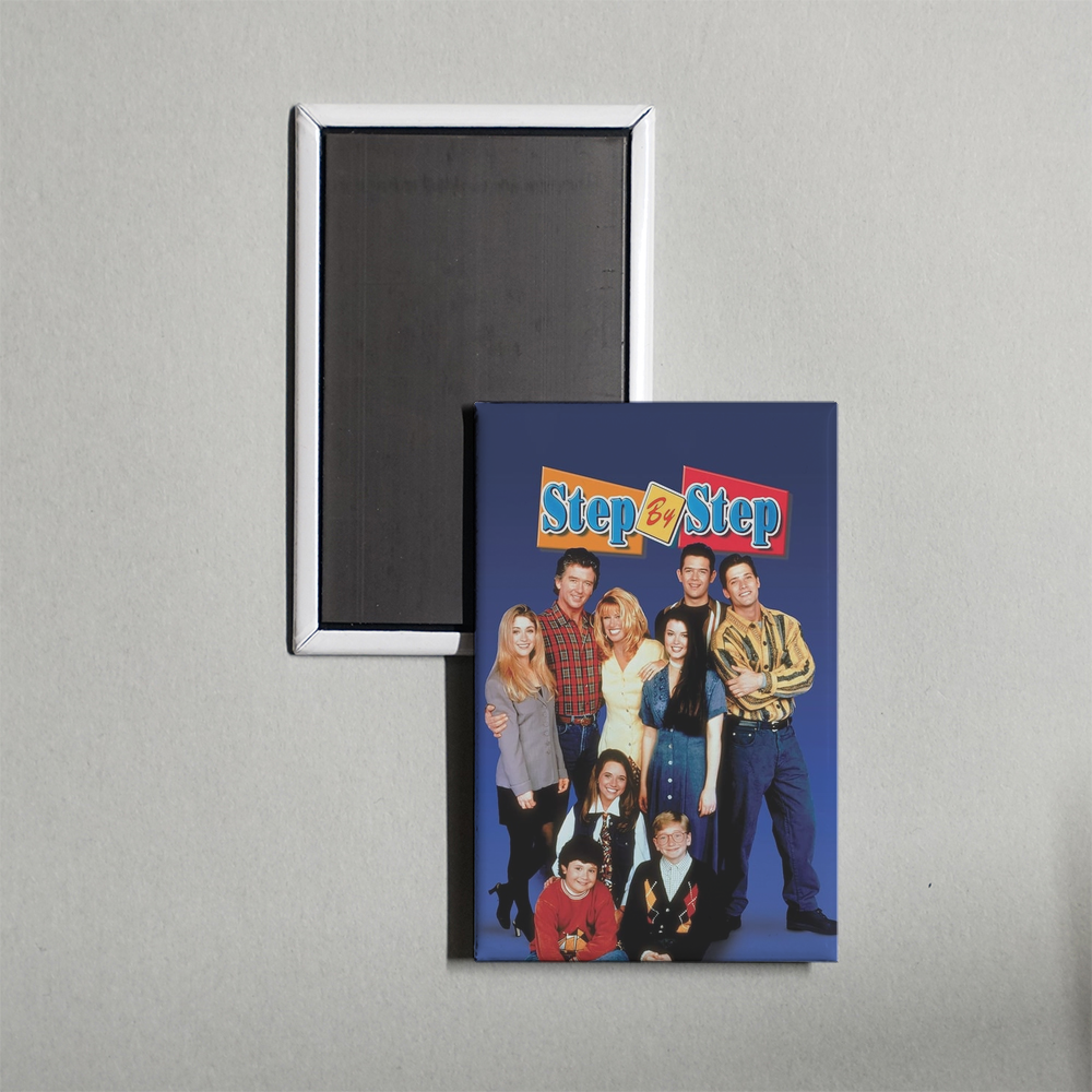 Step by Step TV Show Fridge Magnet