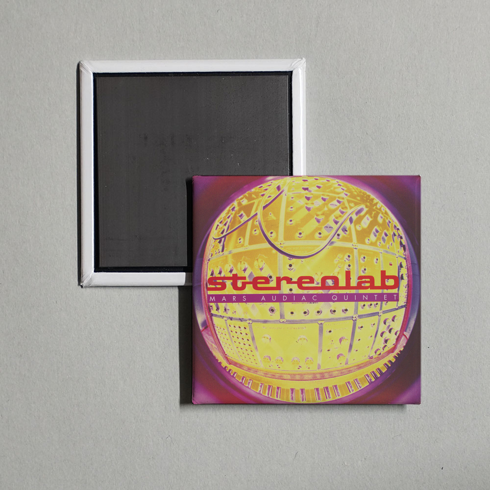Stereolab - Mars Audiac Quintet Album Cover Fridge Magnet