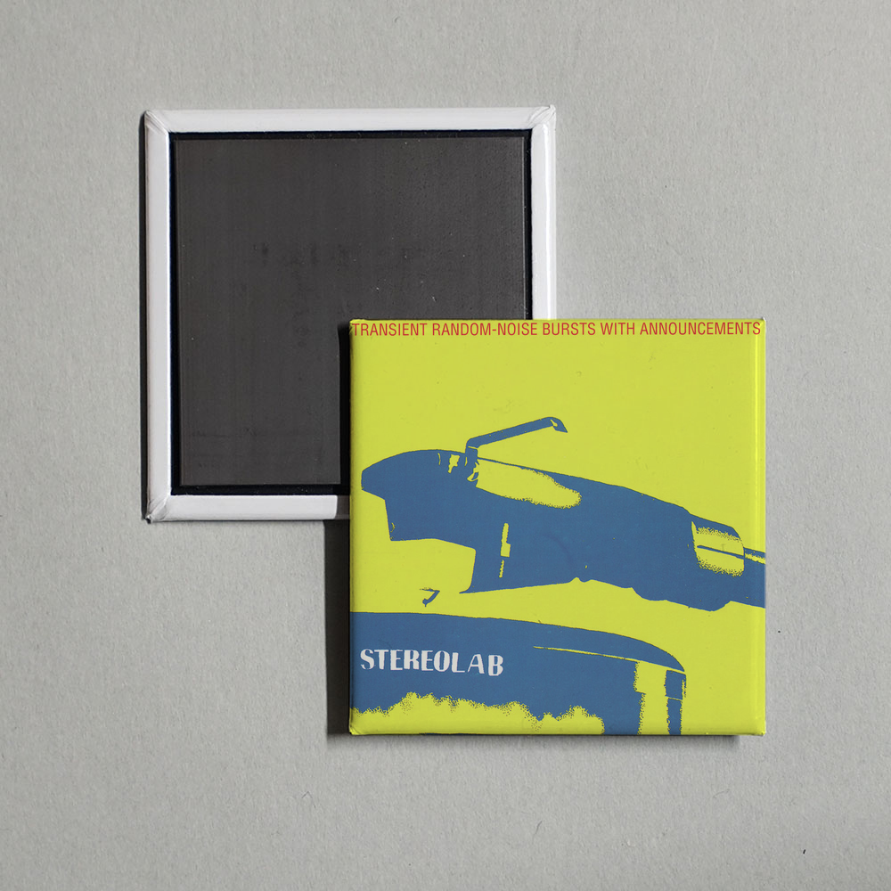 Stereolab - Transient Random-Noise Bursts With Announcements Album Cover Fridge Magnet