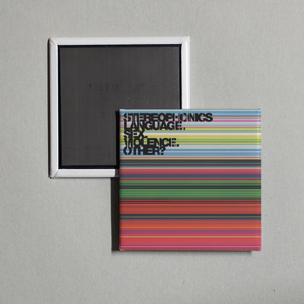 Stereophonics - Language.Sex.Violence.Other Album Cover Fridge Magnet