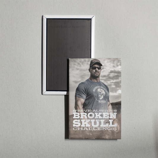 Steve Austin's Broken Skull Challenge TV Show Fridge Magnet