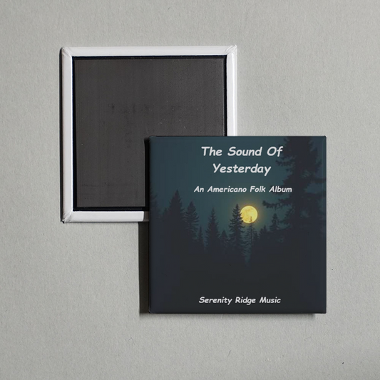 Steve Biddison - The Sound Of Yesterday Album Cover Fridge Magnet