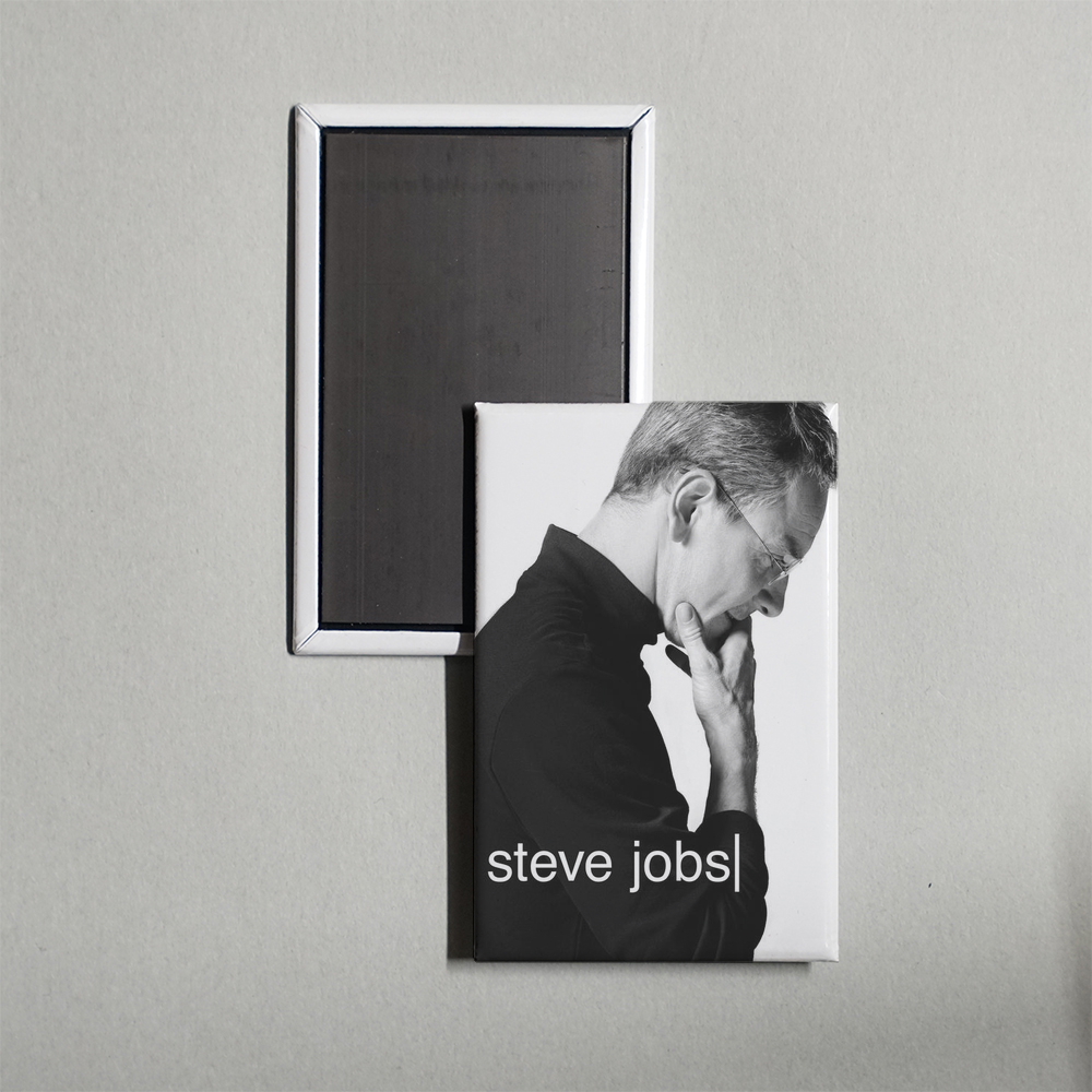 Steve Jobs Mini Movie Fridge Magnet